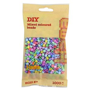 HAMA-Perlen Pastell gemischt 1000Stück, 1Beutel
