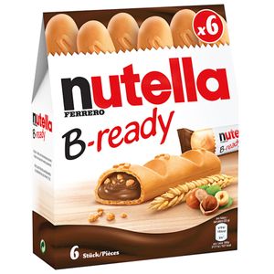 Nutella B Ready Waffel mit Haselnuss Brotaufstrich Füllung 132g