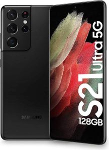 Samsung Galaxy S21 Ultra 5G SM-G998B 17,3 cm (6.8") Dual-SIM Android 11 USB Typ-C 12 GB 128 GB 5000 mAh Schwarz