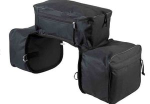 Dreifach Packtasche 600D wasserdichtes Polyester Material, 4 Ringe mit 3 Taschen