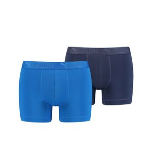 Puma - Pánské boxerky - Active (2-pack) RD2843 (XL) (modrá)