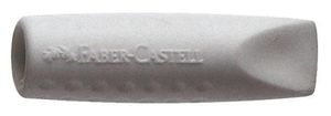 FABER-CASTELL Radierer GRIP ERASER CAP grau 2 Stück