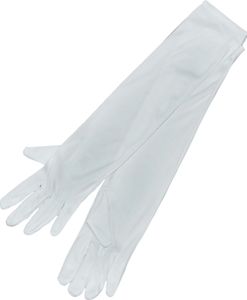 Bristol Novelty Damen Handschuhe, lang, 1 Paar BN1320 (Einheitsgröße) (Weiß)