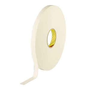 3M doppelseitiges Schaum Klebeband 9515W Maße: 19 mm x 33 m weiß