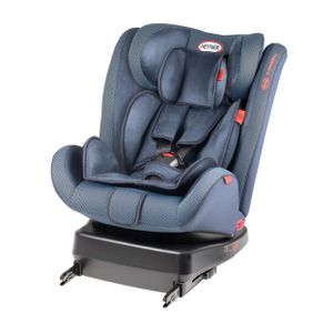 HEYNER® Reboarder 4in1 drehbarer Kindersitz, Autokindersitz, Gruppe 0+, 1, 2 und 3, 0-36 kg, blau