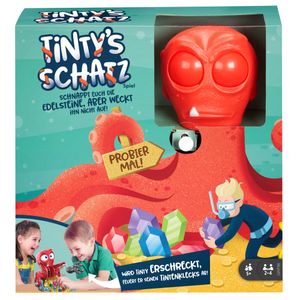 Mattel Games Tinty's Schatz, Kinderspiel, Geschicklichkeitsspiel