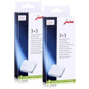 Jura 61848 Entkalkungstabletten 9 Tabletten - für Vollautomaten (2er Pack)