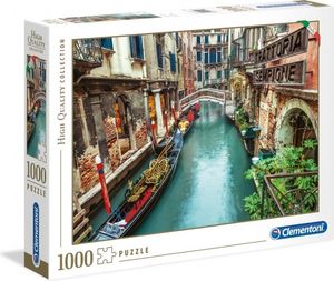 CLEMENTONI Puzzle Benátský kanál, Itálie 1000 dílků