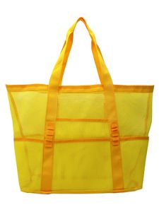 Damen Große Kapazität Einkaufstasche Handtasche Freizeit Ausgehöhlt Mehrzwecktasche  Gelb