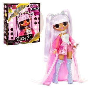 MGA Entertainment 567240E7C L.O.L. Surprise OMG New Theme Series- Doll 2- Kitty Queen