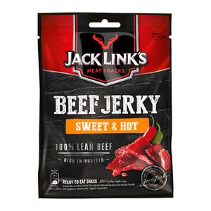 Jack Links Beef Jerky Sweet und Hot kräftig leicht rauchig 70g