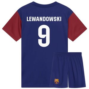 FC Barcelona Trikot Set Lewandowski Heim - Kinder - 152