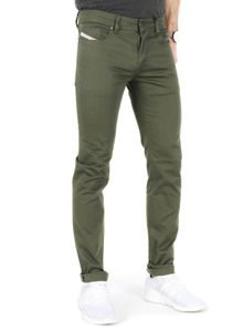 Diesel - Skinny Fit Jeans - Troxer Olivgrün, Größe:W30