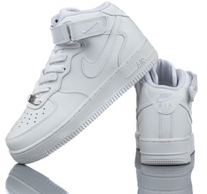 Sportovní boty Nike Air Force 1 Mid Le Gs, DH2933 111, Velikost-38,5
