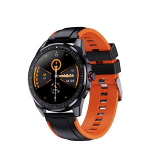 Smart Watch Fitness Tracker mit 15 Sportmode Wasserdichter Bluetooth Pulsmesser Schlafqualität Tracker Orange