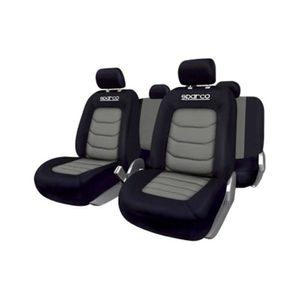Sparco Sitzbezug Set universal schwarz / grau 1-teilig