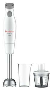 Moulinex Easychef DD4521 2in1 Stabmixer 450W Weiß mit Zerkleinerer
