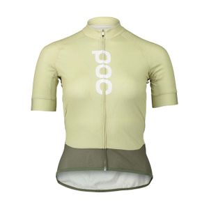 Cyklistický dres POC s krátkym rukávom - ESSENTIAL ROAD LADY - Light Green/Green L