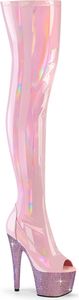 BEJEWELED-3011-7 Damen Boots von Pleaser, Babypink EU 40, US 10