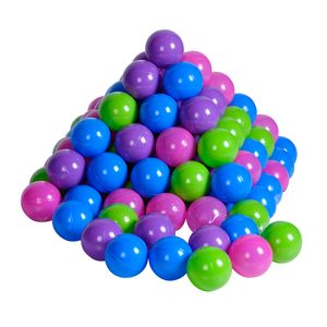 Bälleset ca. Ø6 cm - 100 balls/softcolor