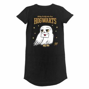 Harry Potter - T-Shirt-Kleid für Damen HE1381 (M) (Schwarz)