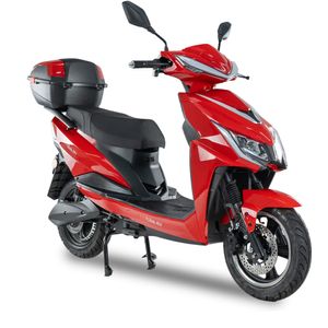 Elektroroller Motorroller BILI BIKE LEON 2500 W, 72V 20Ah GEL Akku, 45 km/h, Rot