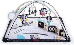 Tiny Love Babygymnastik mit Bögen - Magic Land - schwarz-weiße Lernmatte