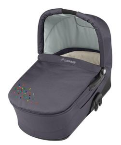 Maxi-Cosi Kinderwagenaufsatz Mura, Komfort für das Baby, Optimaler Schutz, Installation mit nur einem Klick, bis zum Alter von ca. 6 Monaten, Confetti