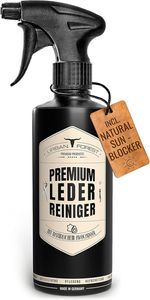 URBAN FOREST Premium LEDERREINIGER optimal zur Reinigung von Leder / für Polster Sofa Ledercouch Möbel Schuhe Sattel mit natürlichem Avocado-Öl 500ml