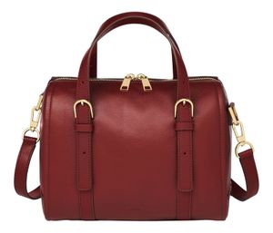 FOSSIL Carlie Satchel Scarlet