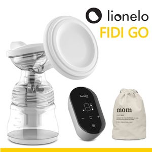 FIDI GO elektrische Milchpumpe Zweiphasen tragbar 9 Saugstufen 5 Massagestufen