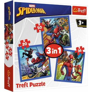 TREFL Puzzle Spiderman 3in1 (20,36,50 Teile)