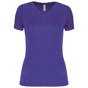Kariban ProAct | PA477 Damen V-Neck Sport T-Shirt, Größe:XL, Farbe:Fluorescent Orange