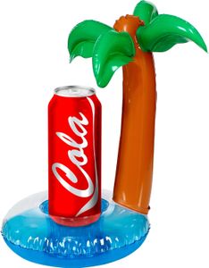 Aufblasbare Palme als Dosenhalter - Bierhalter Höhe 30 cm