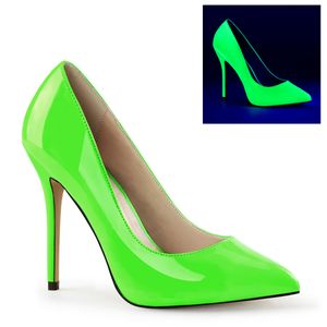 AMUSE-20 Damen Pumps von Pleaser, Grün  , EU 40, US 10