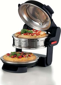 Ariete Forno Doppel Pizza Doppio 927 Elektro-Pizzaofen Brot Flammkuchen Focaccia