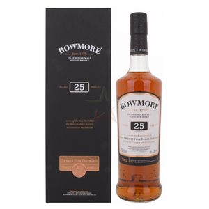 Bowmore 25 Years Old 43,00 %  0,70 Liter