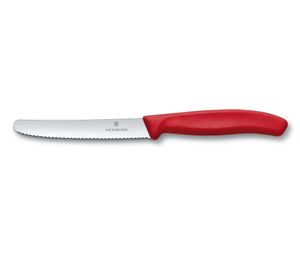 Nůž na rajčata Victorinox 11 cm, červený