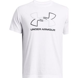 Under Armour Ua Gl Foundation Update Ss - biela, Veľkosť:M