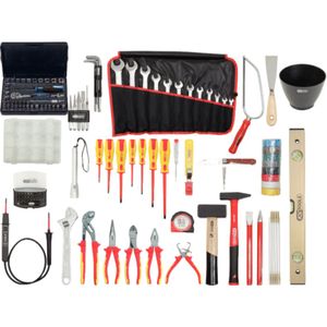 Premium Elektriker-Werkzeugkoffer. Nylontasche 117