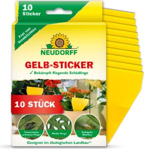 Neudorff Gelbsticker für Pflanzen 10 Stück (1er Pack) insektizidfrei