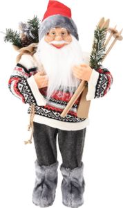 H&S Decoration Vianočná figúrka Santa Clausa 60cm dekorácia