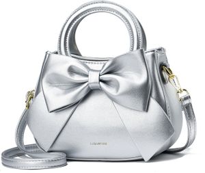 Crossbody Bag Damen, mit Top Carry Handle und Cute Bow Knot Crossbody Purses und Handtaschen Crossbody Bag Damen, mit Top Carry Handle und Cute Bow Knot Crossbody Purses und Handtaschen