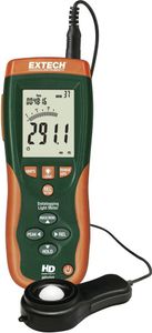Luksomierz Extech HD450 Urządzenie do pomiaru światła 0 - 400000 lx Wyświetlacz cyfrowy USB 9 V