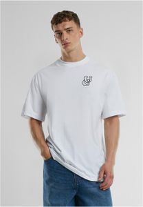 Pánské tričko Urban Classics UC Shiny Logo Tall Tee white - 5XL