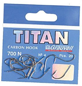 Grauvell Hook Titan Sorte: 610N Größe: 12 ungebundene Haken