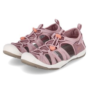 Dziewczęce sandały outdoorowe Keen MOXIE SANDAL Różowa mieszanka tekstylno-syntetyczna Rozmiar: 34