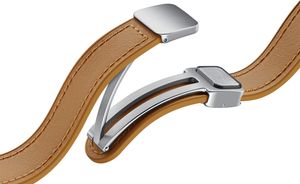 Samsung D-Buckle Hybrid  Band (Slim, S/M) für Watch, Camel
