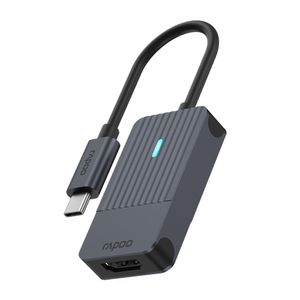 Rapoo USB-C Adapter grau USB-C auf HDMI