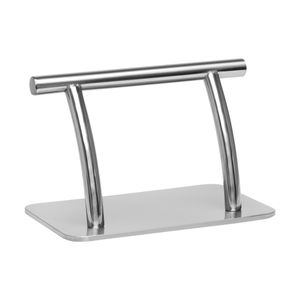 Gabbiano Barbier Fußhocker L005S Silber
